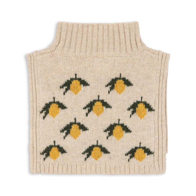 Konges Sløjd - Belou knit neckwarmer - Lemon | Scout & Co