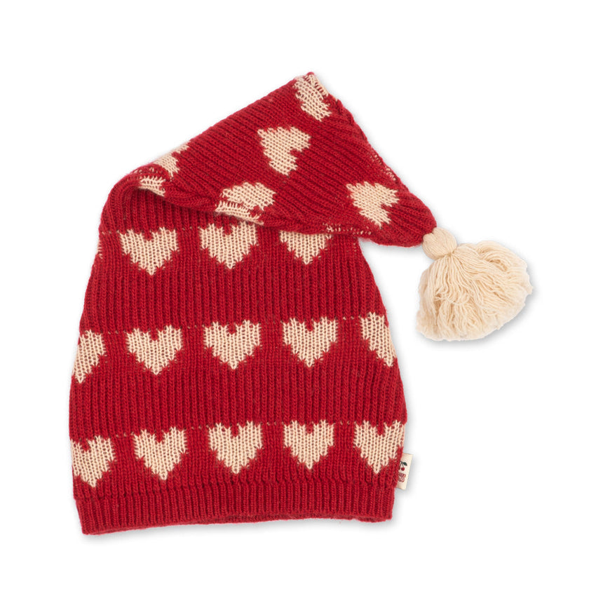Konges Sløjd - Laula Christmas hat - heart | Scout & Co