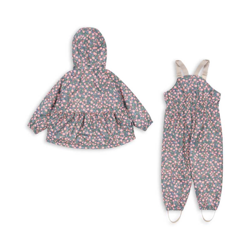 Konges Sløjd - Rainy Palme girl rain set - Kyoto | Scout & Co