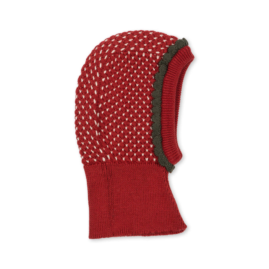 Konges Sløjd - Strawberry knit balaclava
