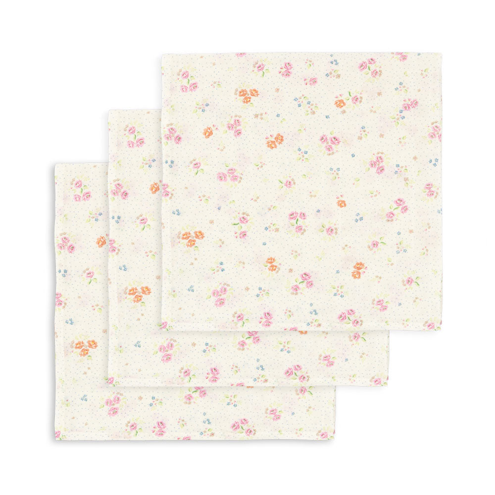 Konges Sløjd - Muslin cloths 3 pack - Nonoka | Scout & Co