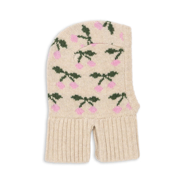 Konges Sløjd - Belou knit balaclava - Cherry | Scout & Co
