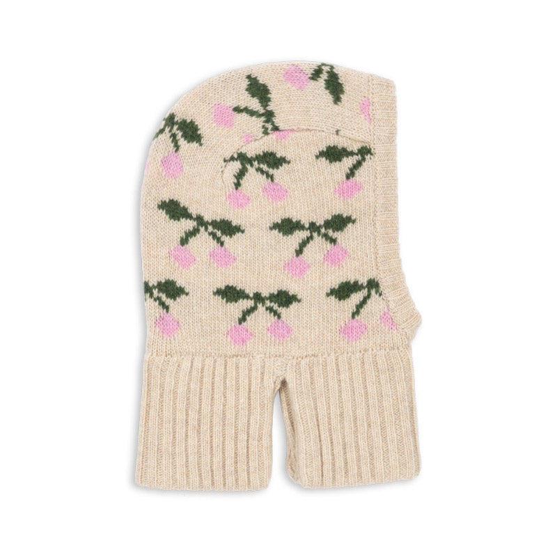 Konges Sløjd - Belou knit balaclava - Cherry | Scout & Co