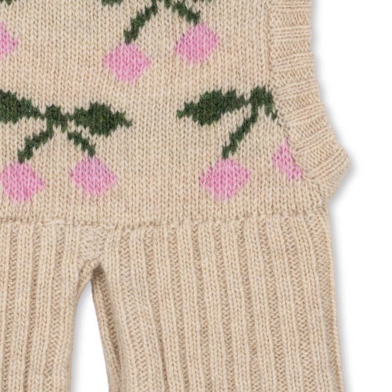 Konges Sløjd - Belou knit balaclava - Cherry | Scout & Co