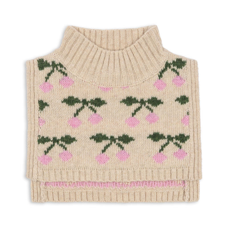 Konges Sløjd - Belou knit neckwarmer - Cherry | Scout & Co