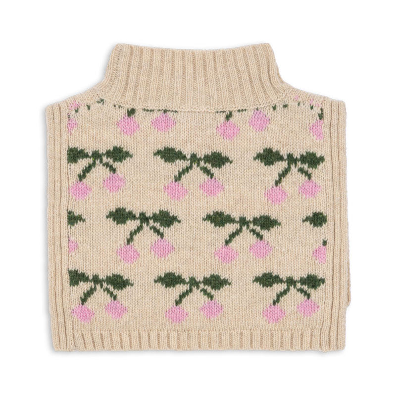 Konges Sløjd - Belou knit neckwarmer - Cherry | Scout & Co