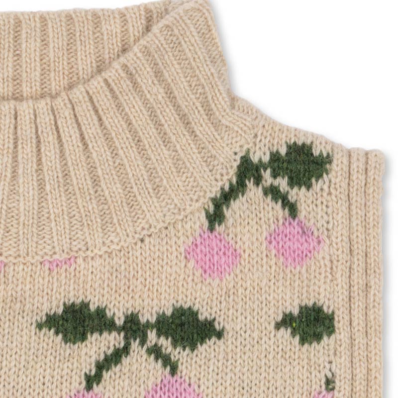 Konges Sløjd - Belou knit neckwarmer - Cherry | Scout & Co