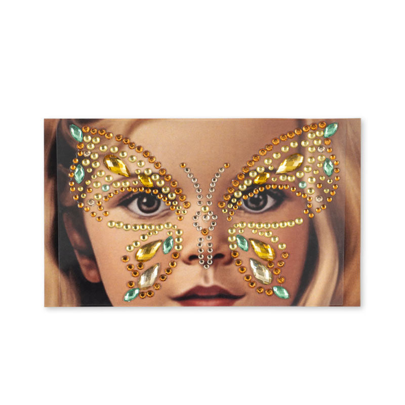 Konges Sløjd - Butterfly face jewels - Lemonade | Scout & Co