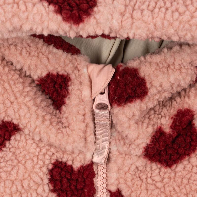 Konges Sløjd - Jody teddy hoodie - Coeur Mellow | Scout & Co