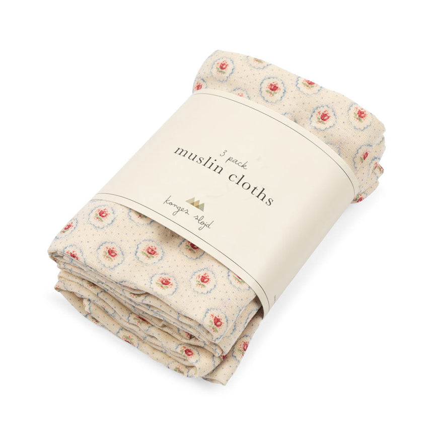 Konges Sløjd - Muslin cloths 3 pack - Mirage | Scout & Co