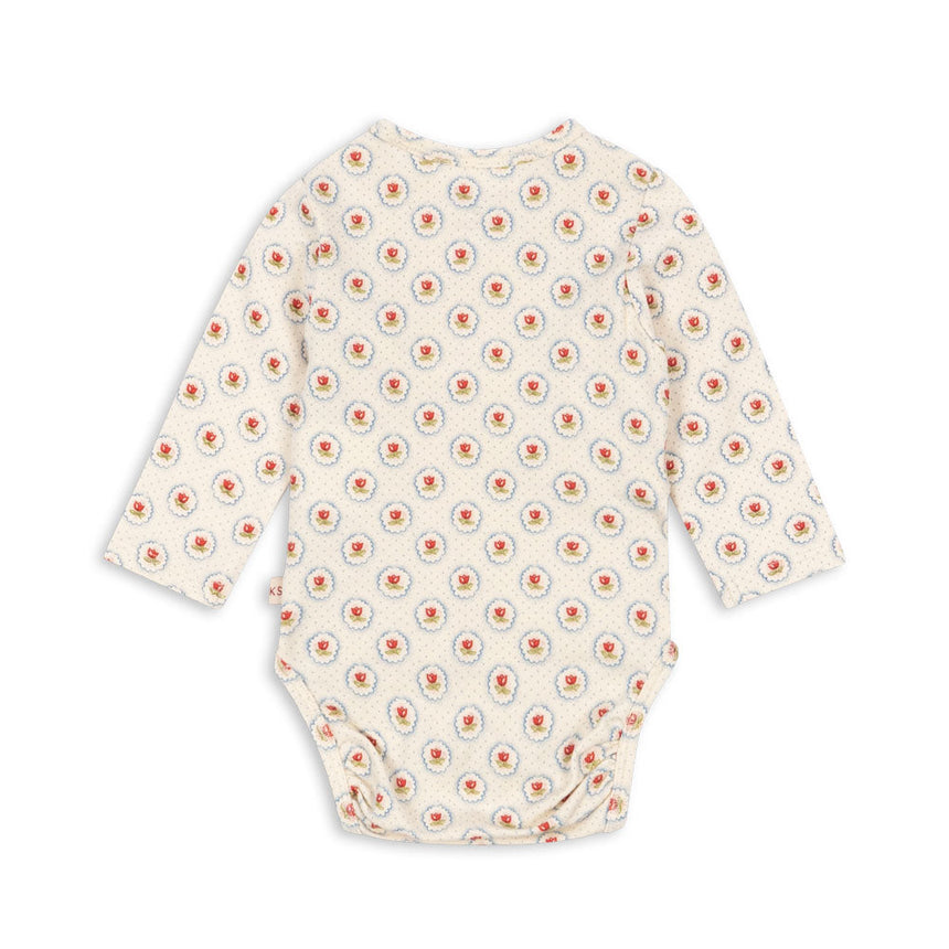 Konges Sløjd - Long-sleeved baby bodysuit - Mirage | Scout & Co