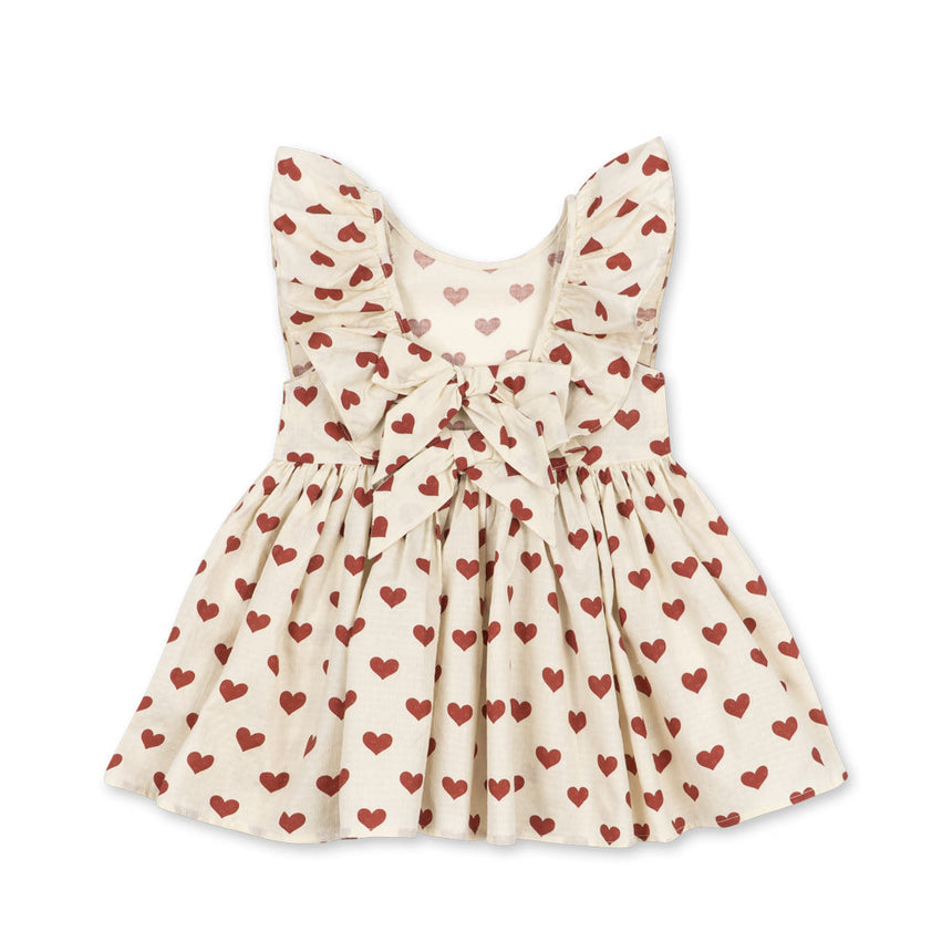 Konges Sløjd - Cianna bow dress - Amour Rouge | Scout & Co