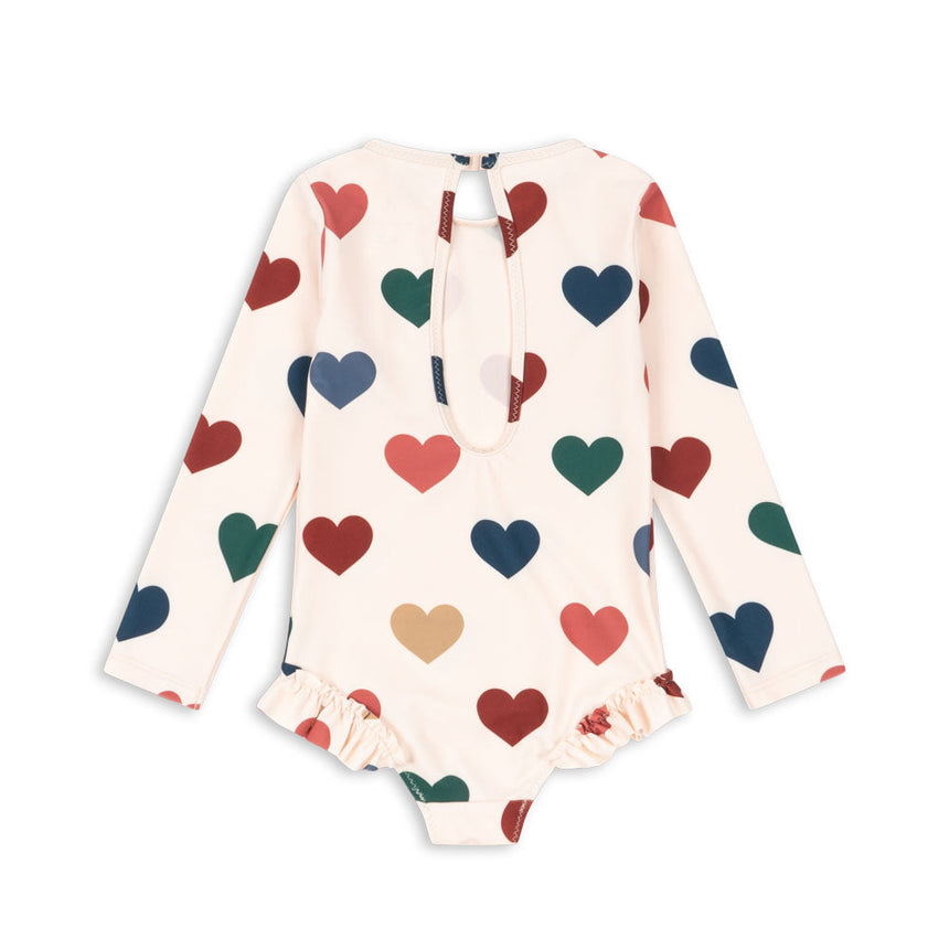 Konges Sløjd - Manuca long-sleeved swimsuit - Bon Coeur Coloré | Scout & Co