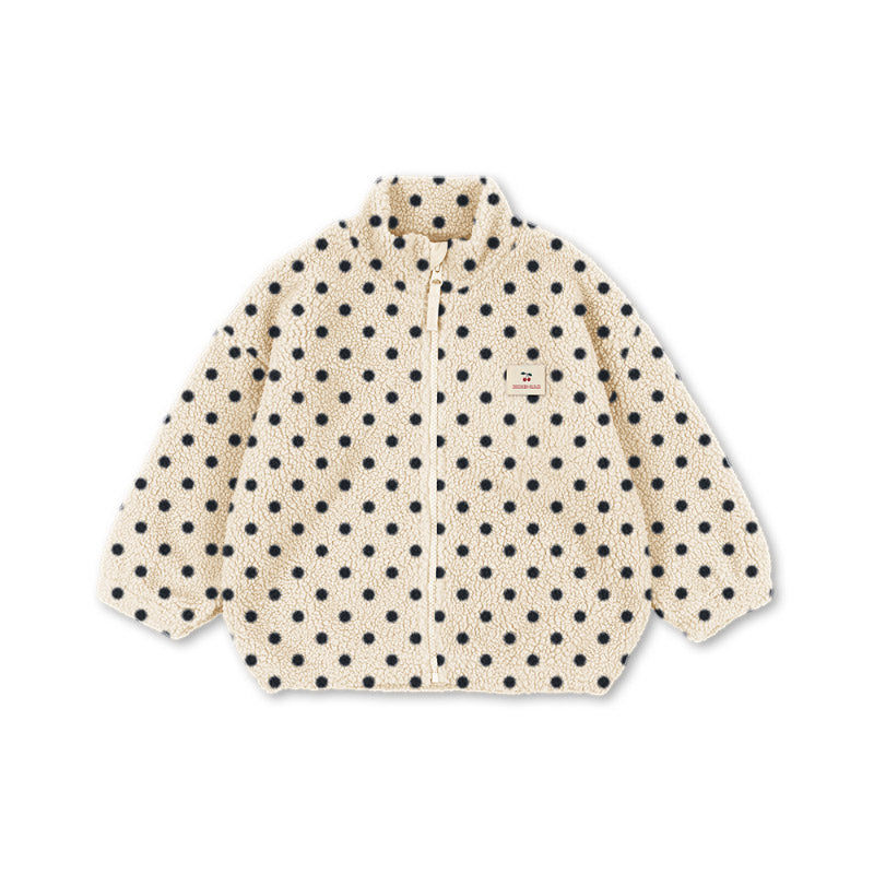 Konges Sløjd - Jody embroidery teddy jacket - Dot Lumiere | Scout & Co