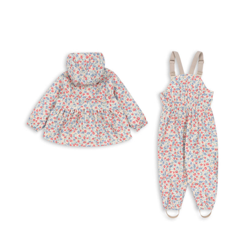 Konges Sløjd - Rainy Palme girl rain set - Fiola | Scout & Co