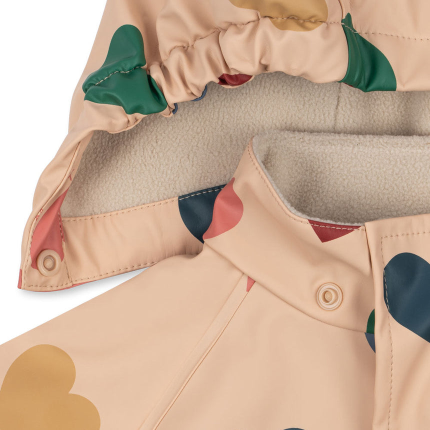 Konges Sløjd - Rainy Palme girl rain set - Bon Coeur Coloré | Scout & Co