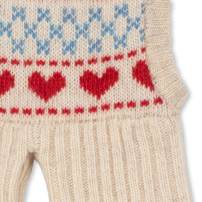 Konges Sløjd - Belou knit balaclava - Heart