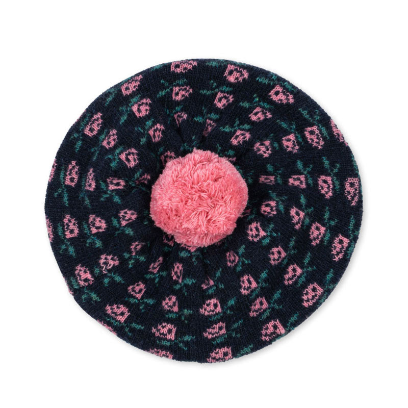 Konges Sløjd - Belou knit beret - Rose