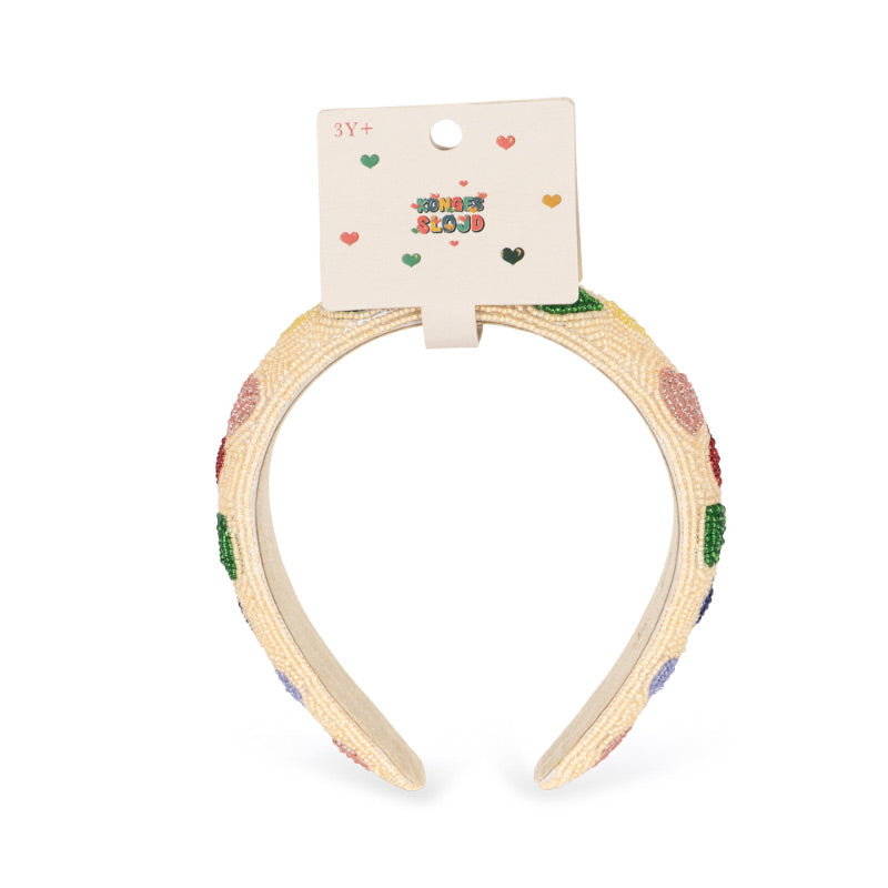 Konges Sløjd - Beaded hairband - Coeur Coloré | Scout & Co
