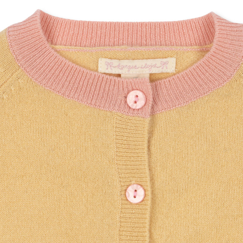 Konges Sløjd - Colletti cardigan - Yellow