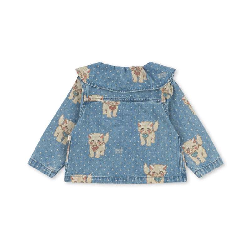 Konges Sløjd - Magot denim collar jacket - Ciao Miao