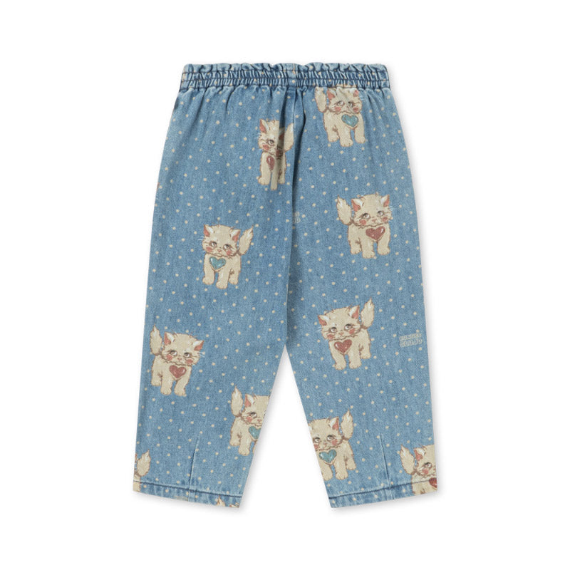 Konges Sløjd - Magot denim frill pants - Ciao Miao