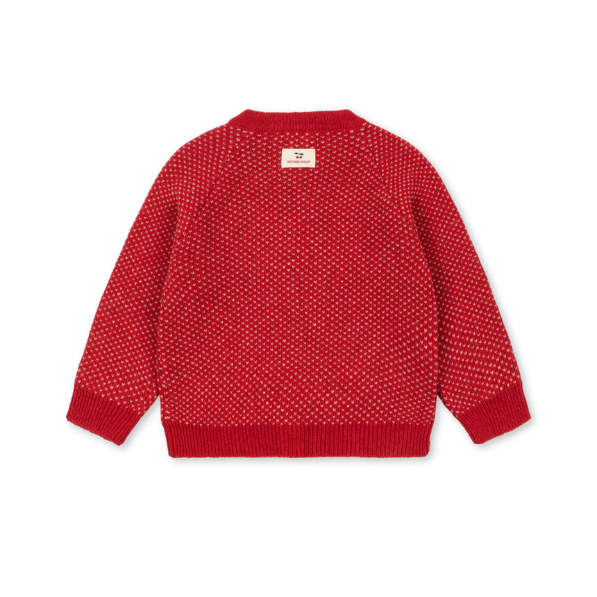 Konges Sløjd - Belou knit cardigan - Cat Rouge | Scout & Co