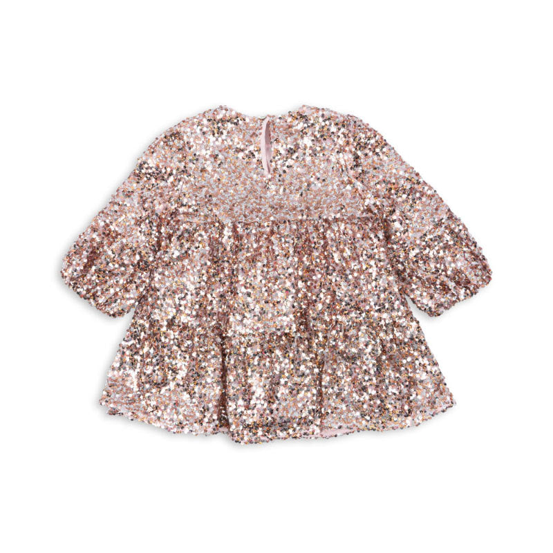 Konges Sløjd - Lila sequins dress - Grey / Rosa | Scout & Co