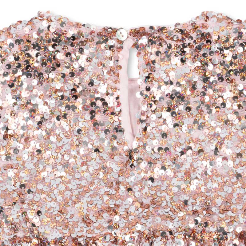 Konges Sløjd - Lila sequins dress - Grey / Rosa | Scout & Co