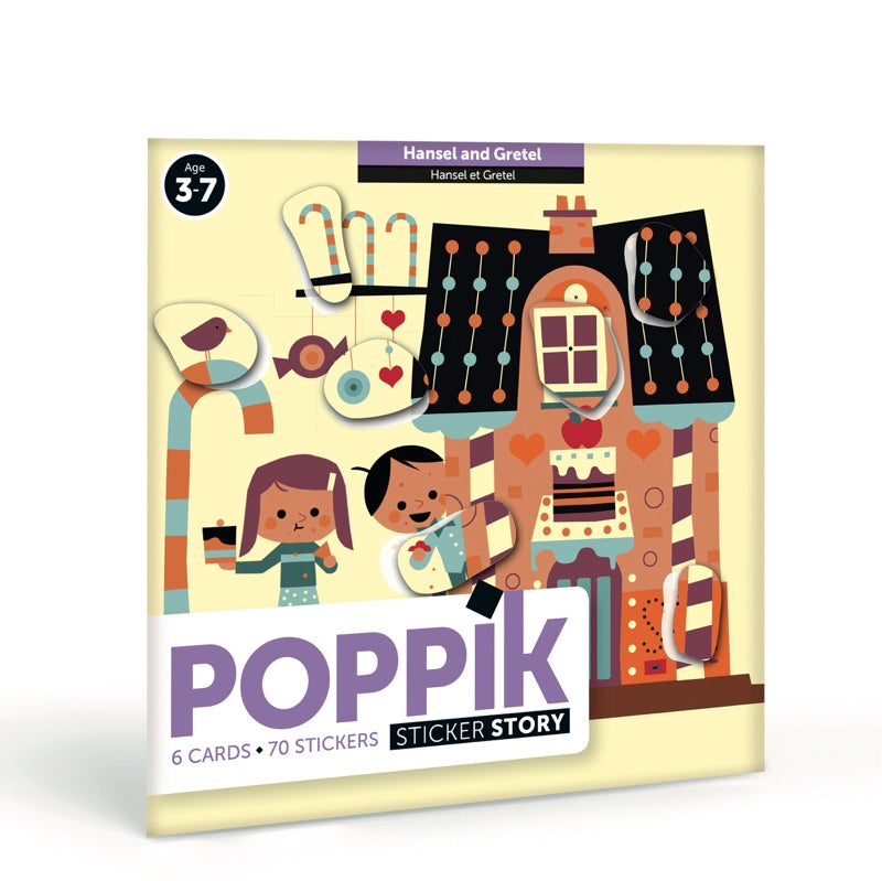 Poppik - Sticker Stories cards - Hansel & Gretel | Scout & Co
