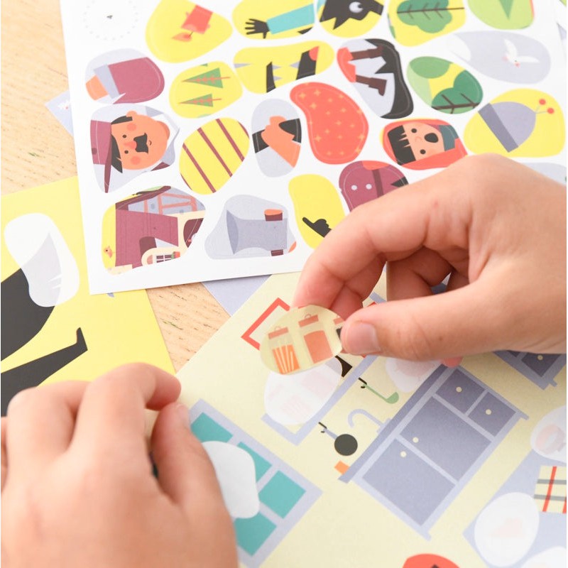 Poppik - Sticker Stories cards - Hansel & Gretel | Scout & Co