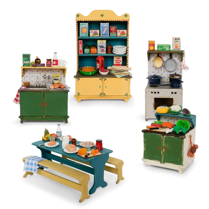 Sam & Julia: The Mouse Mansion - Furniture Kit - Kitchen | Scout & Co