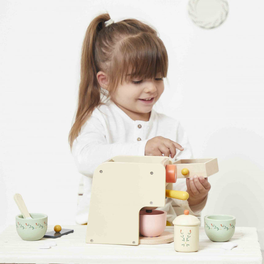 Janod - Mamie Soleil wooden coffee machine | Scout & Co