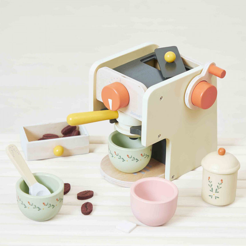 Janod - Mamie Soleil wooden coffee machine | Scout & Co