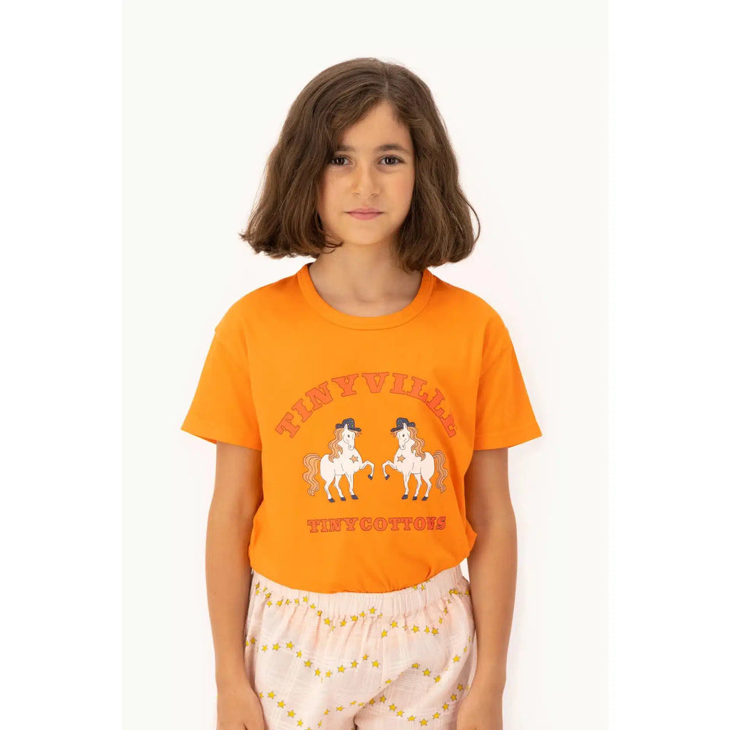 Tiny Cottons - Tinyville tee - Marigold | Scout & Co