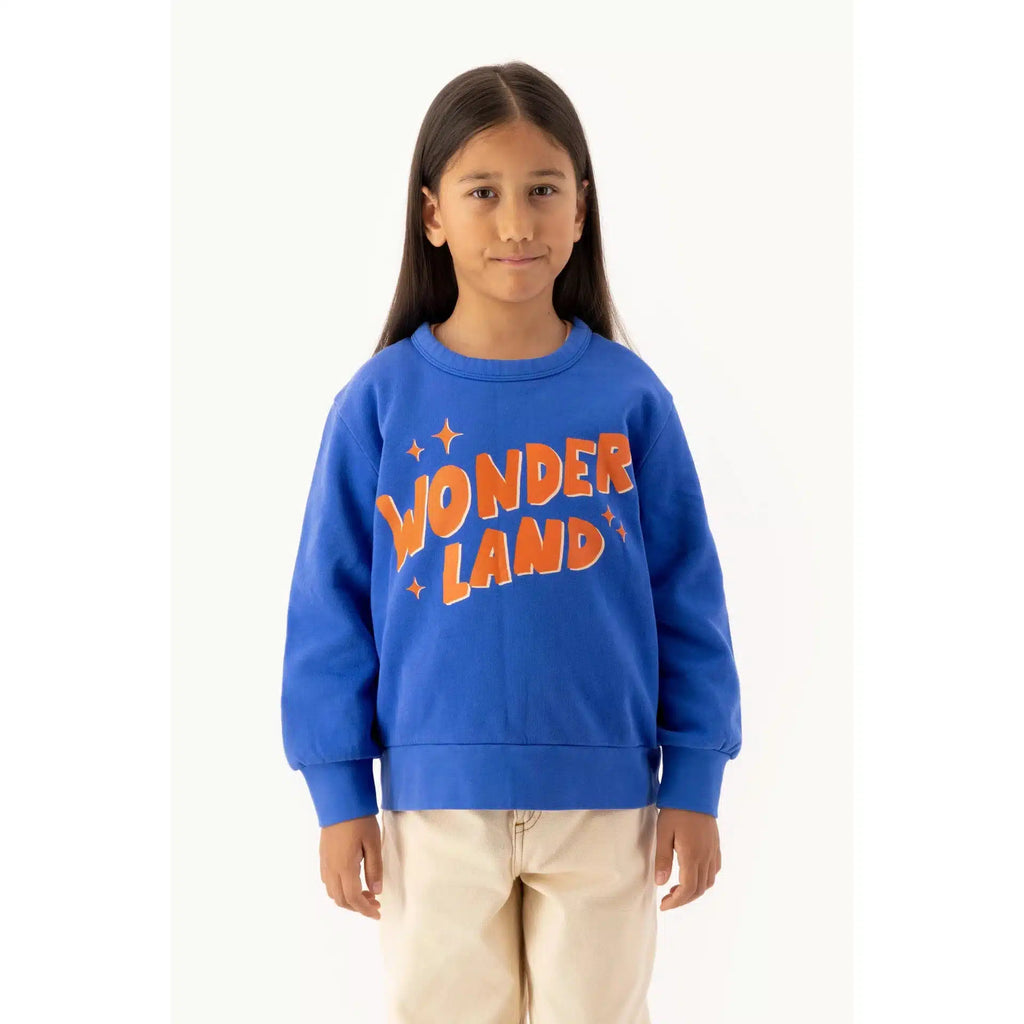 Tiny Cottons - Wonderland sweatshirt - ultramarine | Scout & Co