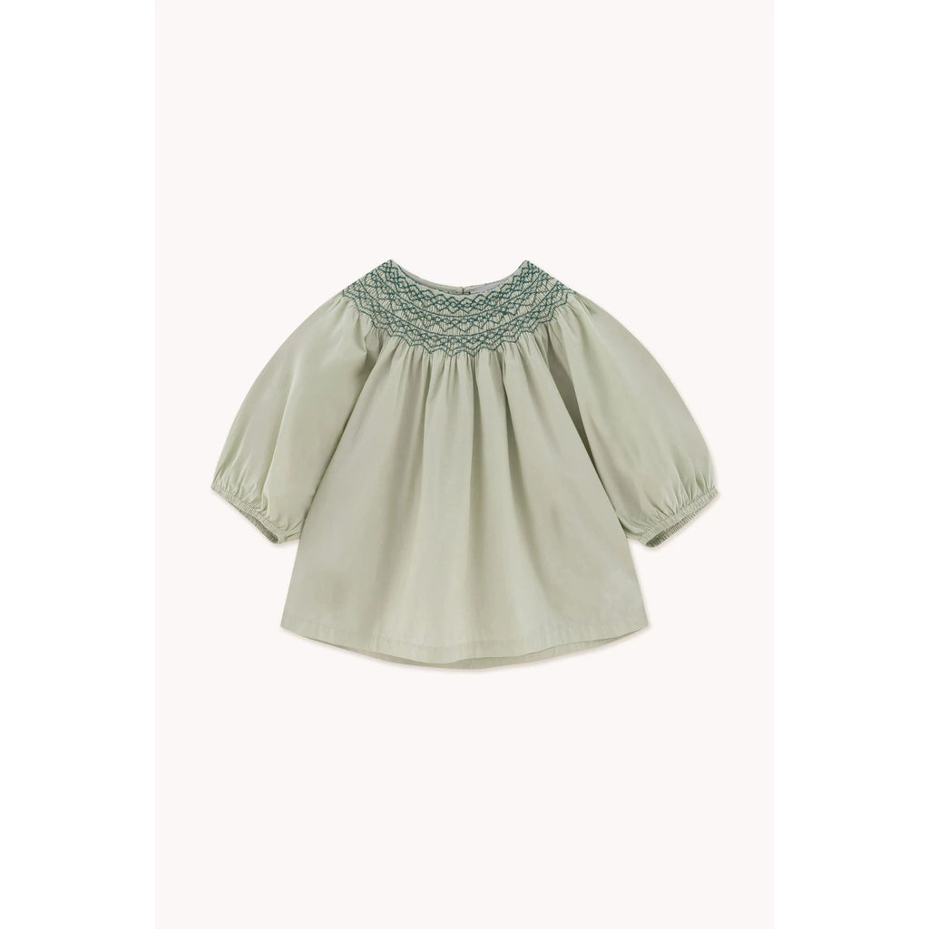 Tiny Cottons Woman - The Tiny Big Sister - Smocked blouse - Pistachio | Scout & Co