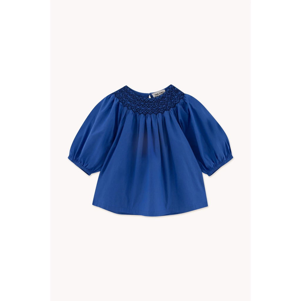 Tiny Cottons Woman - The Tiny Big Sister - Smocked blouse - Ultramarine | Scout & Co