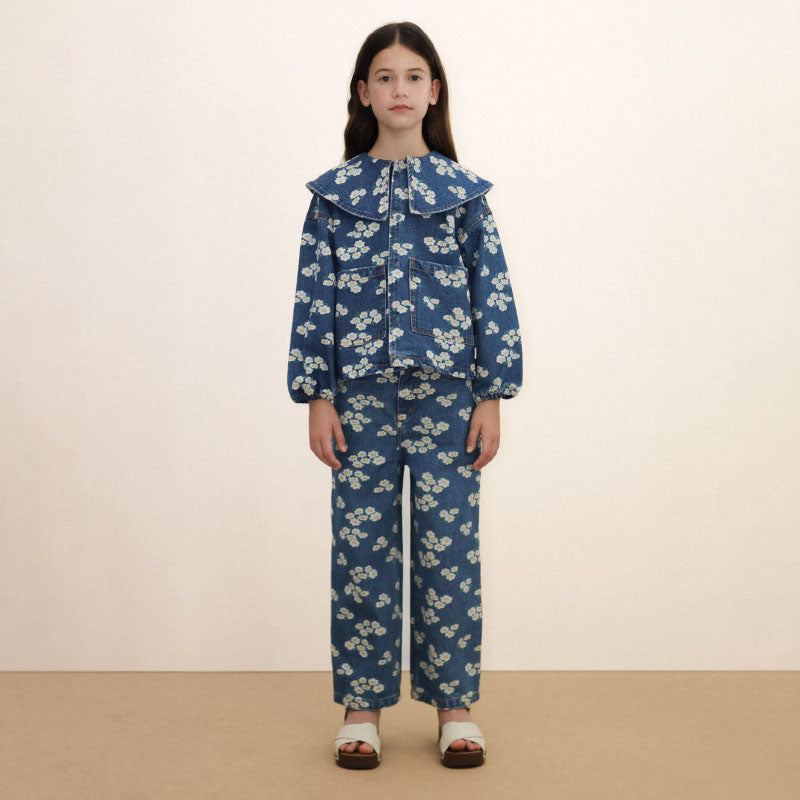 Tiny Cottons - Blossoms denim jeans | Scout & Co