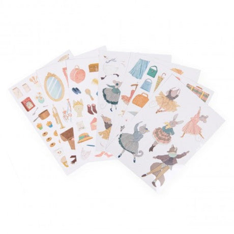 Moulin Roty - La Petite Ecole de Danse colouring & sticker book | Scout & Co