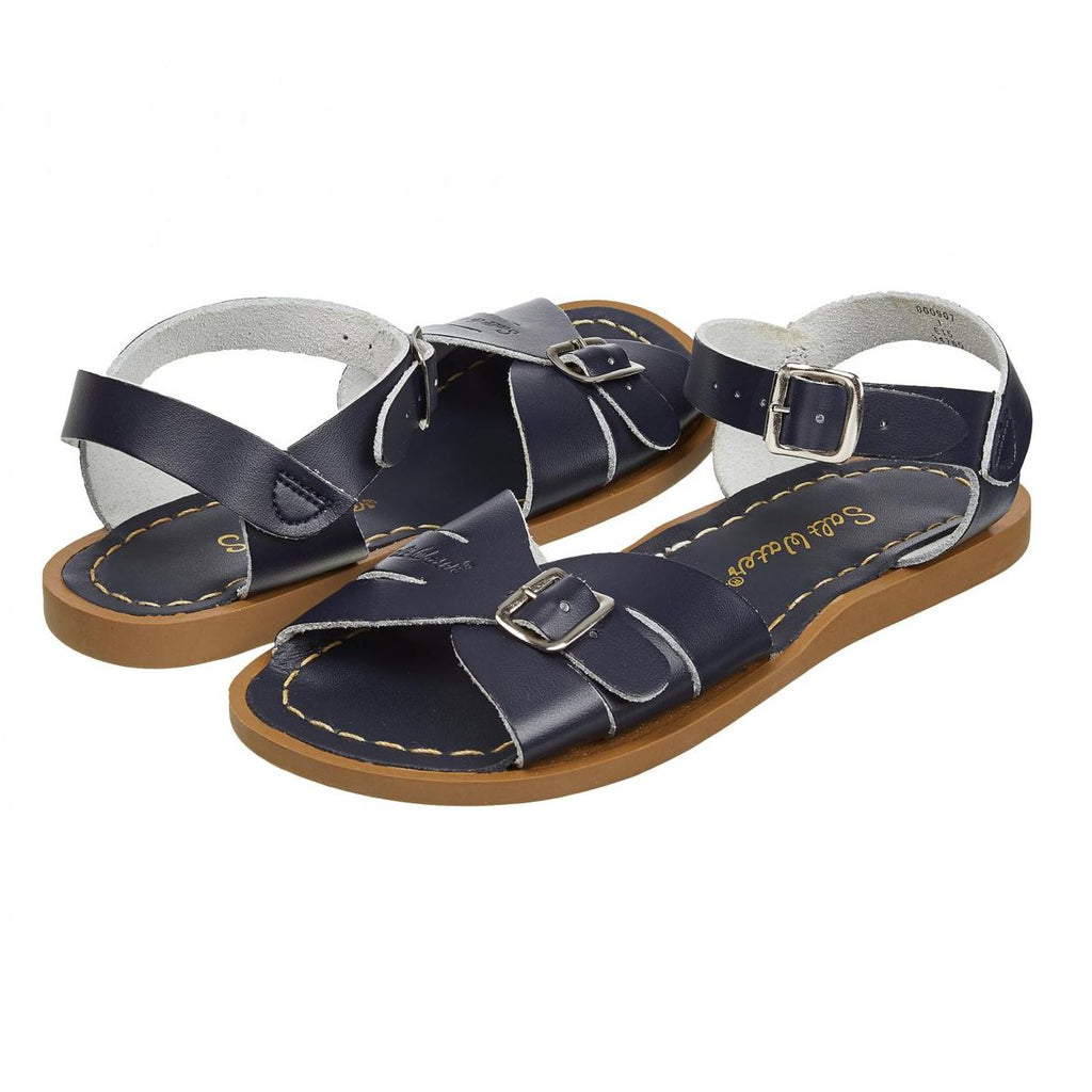 Saltwater Classic Sandals - Navy - Adult | Scout & Co