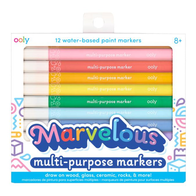 Ooly - Marvellous Multi-Purpose Paint Markers - set of 12 | Scout & Co