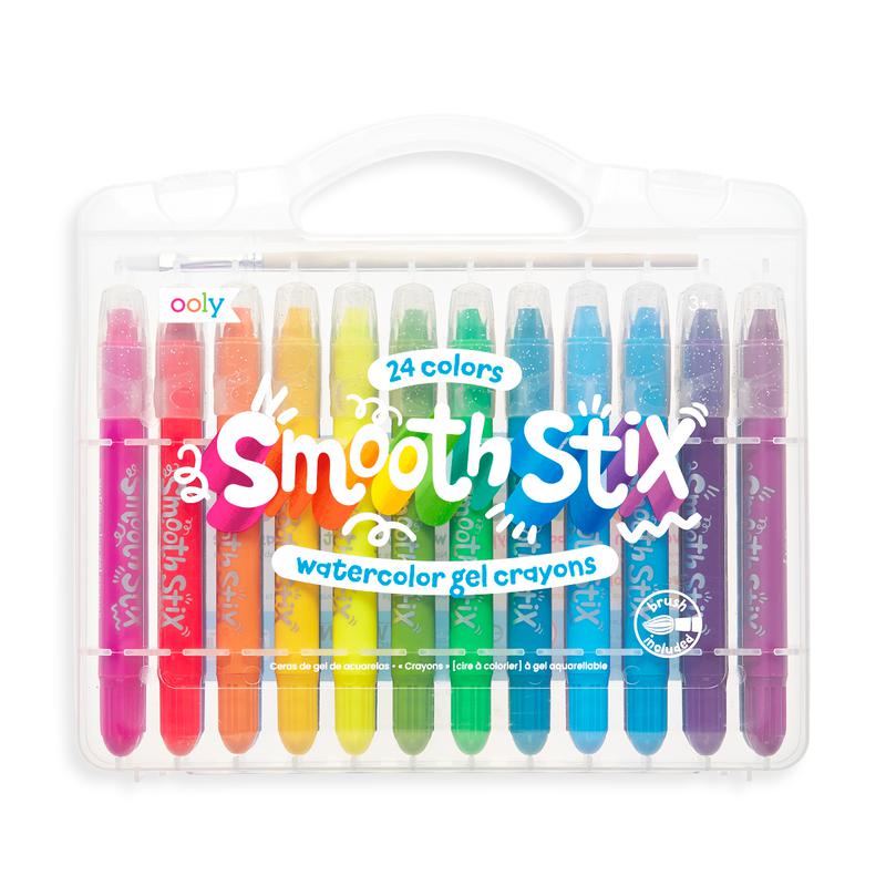 Ooly - Smooth Stix watercolour gel crayons - set of 24 | Scout & Co