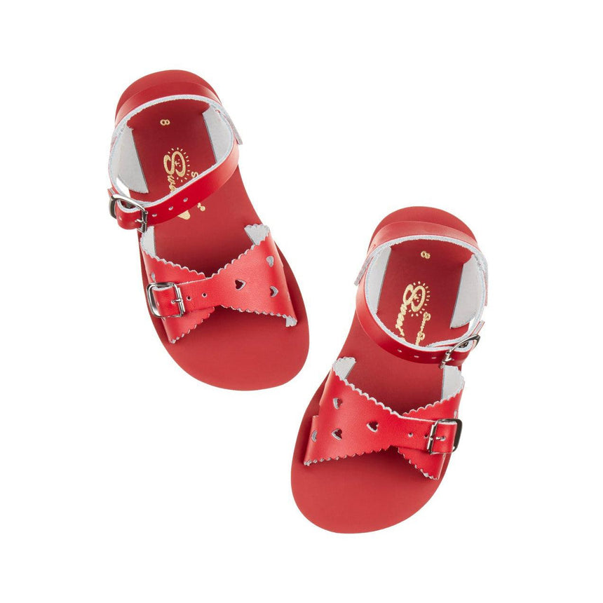 Saltwater Sweetheart Sandals - Red - Kids | Scout & Co