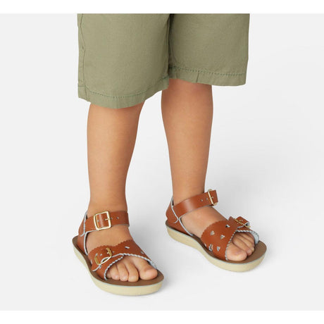 Saltwater Sweetheart Sandals - Tan - Kids | Scout & Co