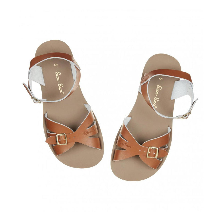 Saltwater Boardwalk Sandals - Tan - Adult | Scout & Co