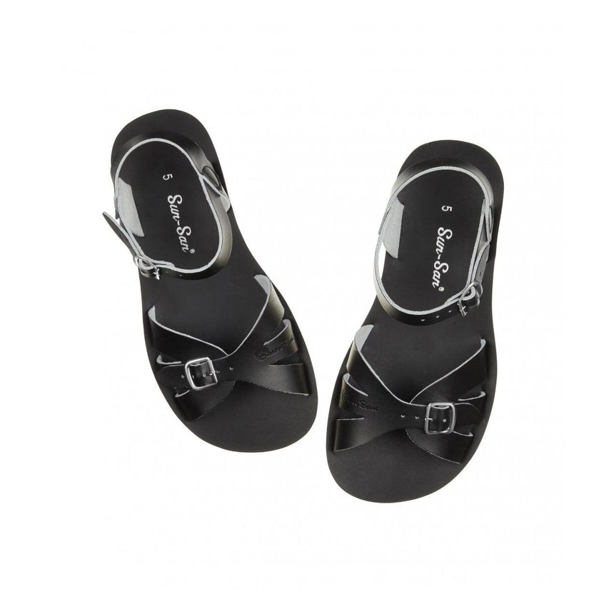 Saltwater Boardwalk Sandals - Black - Adult | Scout & Co