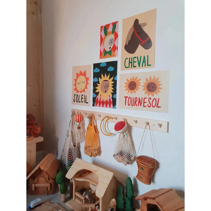 Wolfnoodle - A4 print - Tournesol | Scout & Co