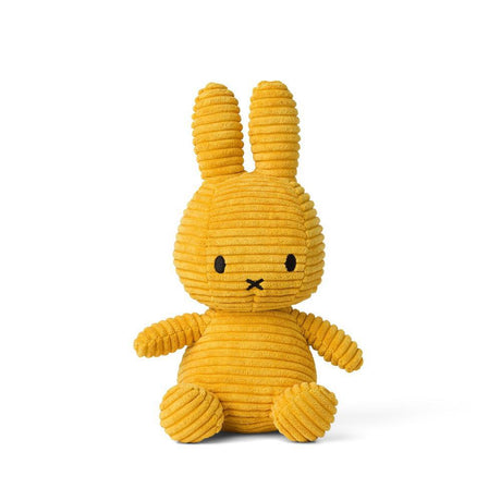 Miffy - yellow corduroy soft toy | Scout & Co