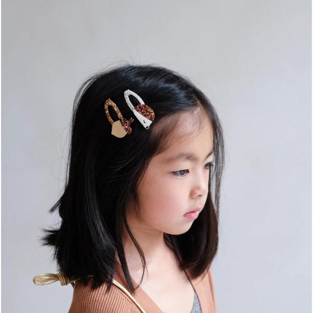 Mimi & Lula - Henry Hedghog mini hair clips | Scout & Co